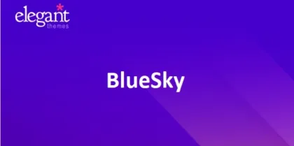Elegant Themes BlueSky 5.0.12 GPL Theme