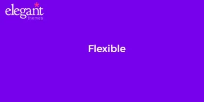 Elegant Themes Flexible 2.6.14 GPL Theme