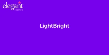 Elegant Themes LightBright 4.7.13 GPL Theme