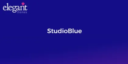 Elegant Themes StudioBlue 5.1.13 GPL Theme