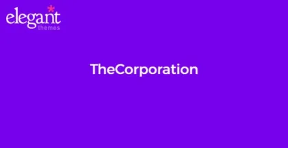 Elegant Themes TheCorporation 4.7.13 GPL Theme