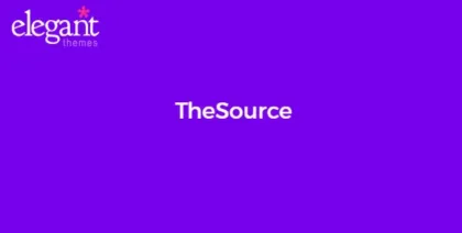 Elegant Themes TheSource 4.8.13 GPL Theme
