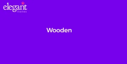 Elegant Themes Wooden 5.2.13 GPL Theme