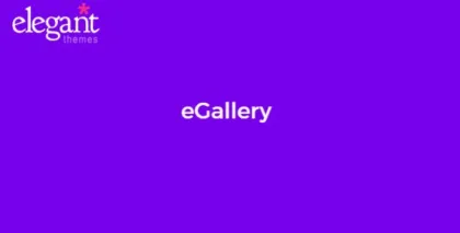 Elegant Themes eGallery 4.7.13 GPL Theme