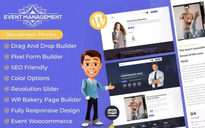 Event Management WordPress Theme 1.0.0 GPL Theme