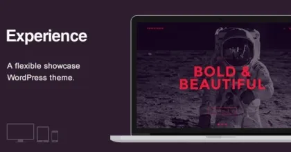 Experience Showcase WordPress Theme 1.2 GPL Theme