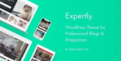 Expertly WordPress Blog Magazine Theme for Professionals 1.8.4 GPL Theme