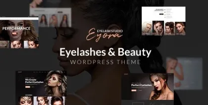 Eyora – Eyelash Extension Lash Lift WordPress Theme 1.7.0 GPL Theme