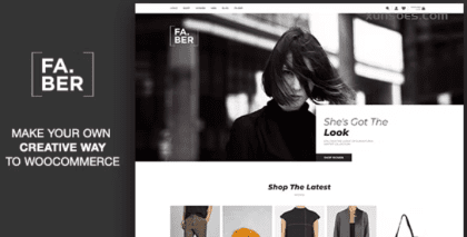 Faber Fashion Clothing Shop for Woocommerce 2.5.0 GPL Theme