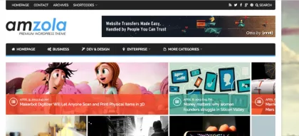 FameThemes Amzola WordPress Theme 1.3.0 GPL Theme