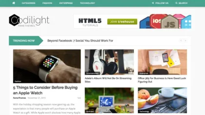 FameThemes Codilight WordPress Theme 2.0.4 GPL Theme