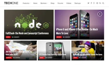 FameThemes Techone WordPress Theme 1.0.5 GPL Theme
