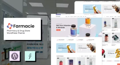 Farmacie Pharmacy Drug Store Theme 1.2.1 GPL Theme