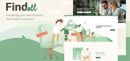 FindAll Business Directory Theme 1.3 GPL Theme