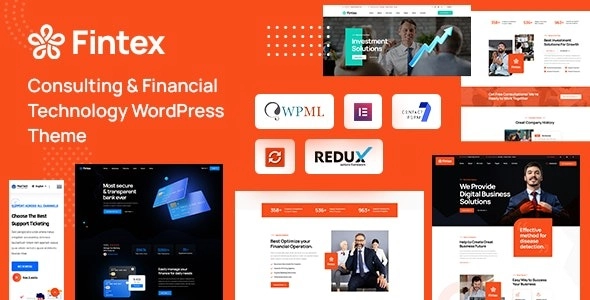Fintex Consulting Corporate Theme 1.0.0 GPL Theme