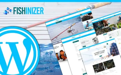 Fishinizer | Fishing Marine Accessories WordPress Theme 1.0.1 GPL Theme