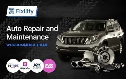 Fixility Auto Tuning, WordPress Car Repair Services Theme WordPress Theme 1.0.0 GPL Theme