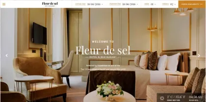 Fleurdesel Hotel Booking WordPress Theme 2.0.5 GPL Theme