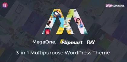 Flipmart MegaOne Multipurpose WordPress Theme 1.6.1 GPL Theme