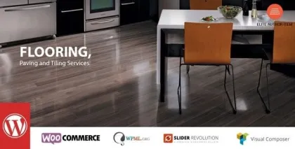 Flooring Paving and Tiling Services 6.8 GPL Theme