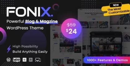 Fonix | Newspaper Magazine WordPress Theme 2.3.0 GPL Theme