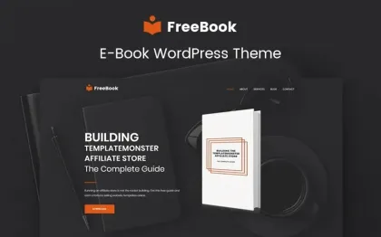 FreeBook Ebooks Multipurpose Modern WordPress Elementor Theme WordPress Theme 1.0.0 GPL Theme
