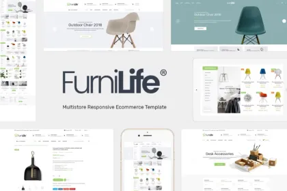Furnilife Furniture Theme WooCommerce WordPress 1.5.2 GPL Theme