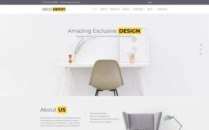 Furniture Company WordPress Theme 1.0.0 GPL Theme