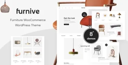 Furnive – Furniture WordPress Theme 1.0.3 GPL Theme