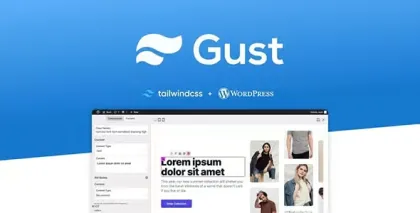 GUST PRO BUILD WEBSITES WITH WORDPRESS TAILWIND CSS 1.8.2 GPL Theme