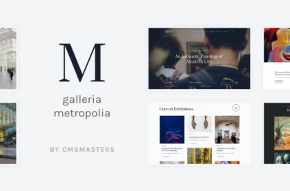 Galleria Metropolia Art Museum Exhibition 1.1.7 GPL Theme