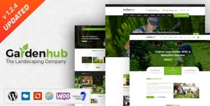 Garden HUB 1.3.8 GPL Theme