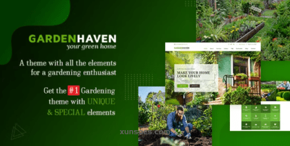 Garden Landscape Gardening WordPress Theme 2.8 GPL Theme