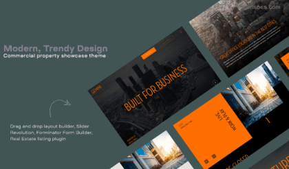 Gemini Real Estate WordPress Theme 1.0.1 GPL Theme