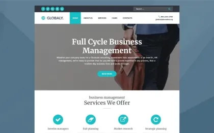 Globaly Business Multipurpose Modern WordPress Elementor Theme WordPress Theme 1.0.0 GPL Theme