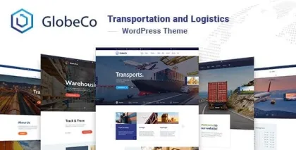 GlobeCo Transportation Logistics WordPress Theme 1.0.2 GPL Theme