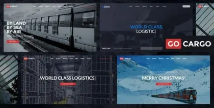 GoCargo Freight, Logistics Transportation WordPress Theme 1.9.22 GPL Theme