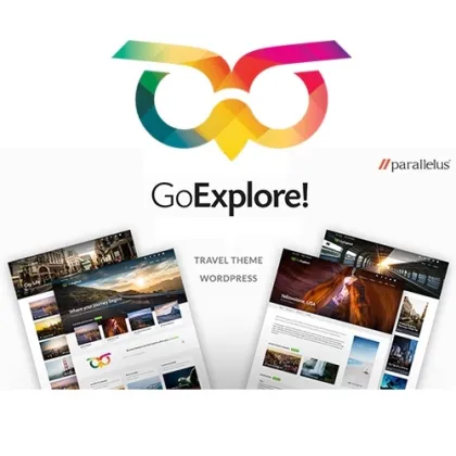 GoExplore! Travel WordPress Theme 1.3.28 GPL Theme