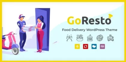 GoResto Restaurant Food Delivery WordPress Theme 1.7.0 GPL Theme