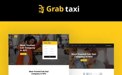 Grab Taxi 1.2.6 GPL Theme
