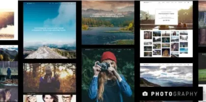 Grand Photography – Photography WordPress Theme 7.5.2 GPL Theme