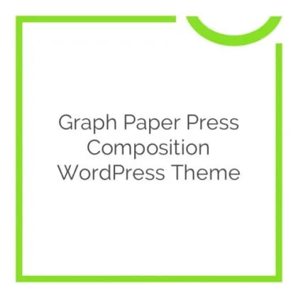Graph Paper Press Composition WordPress Theme 1.0.2 GPL Theme