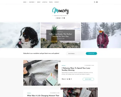GretaThemes – Memory 2.1.4 GPL Theme