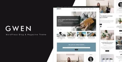 Gwen 1.6 GPL Theme