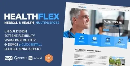 HEALTHFLEX 2.7.3 GPL Theme