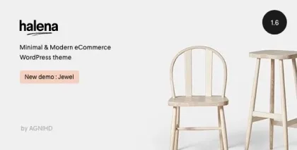 Halena | Minimal Modern eCommerce WordPress Theme 1.6.1 GPL Theme