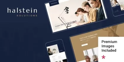 Halstein Business Consulting 1.6 GPL Theme