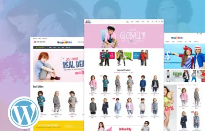 HappyChild | Multi Store Responsive WordPress Them 1.0.8 GPL Theme