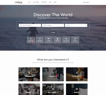 HappyThemes ListingPress 1.0.0 GPL Theme