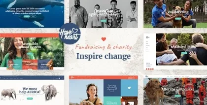 HaveHeart Fundraising and Charity Theme 1.2 GPL Theme